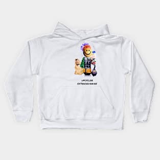 Upcycler Extraordinaire - Found Object Art Kids Hoodie